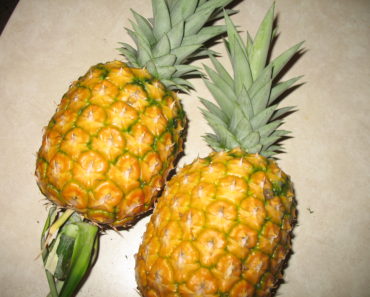 ripe pineapples